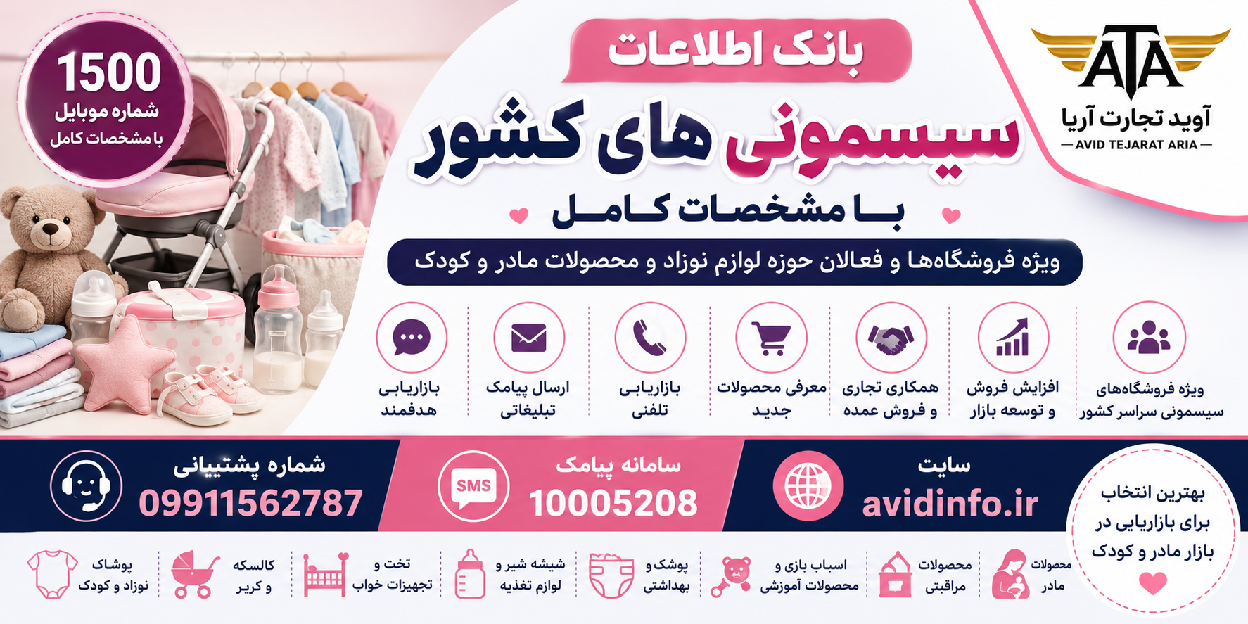 بانک اطلاعات سیسمونی‌های کشور؛ ۱۵۰۰ شماره موبایل با مشخصات کامل